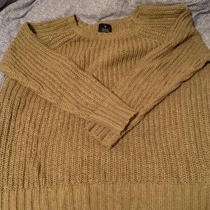 American Eagle cable knit jegging sweater